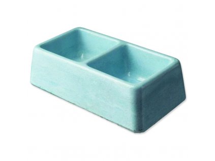 Dvojmiska BE-MI betonová 2x 100 ml - 200ml/15x8cm DOPRODEJ