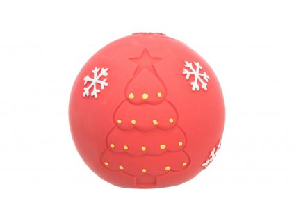Xmas ball - vánoční míček 8 cm, latex - DOPRODEJ