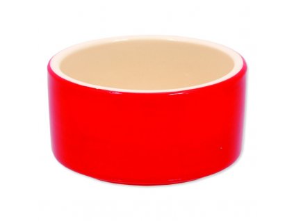 Miska SMALL ANIMAL keramická pro králíky 10cm - červená