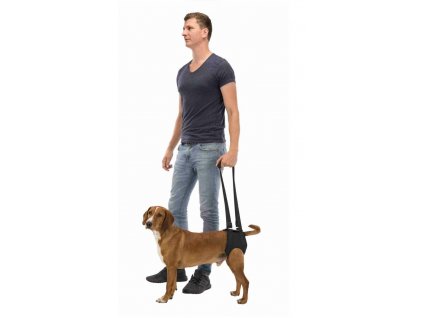 Podpůrná pomůcka k chůzi L 65-75 cm černá