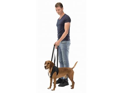 Podpůrná pomůcka k chůzi L-XL 75-85 cm černá