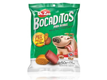 Dr.Zoo BOCADITOS kuřecí a hovězí, 50 g