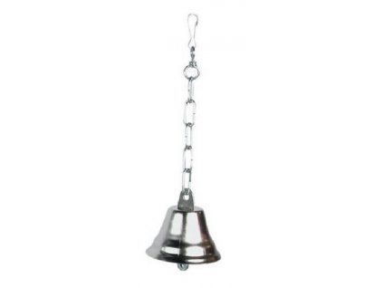 Hračka kovový Zvonek velký pro ptáky Rosewood 23 cm