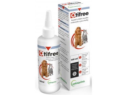 Otifree Roztok k čistění zevního zvukovodu 160ml