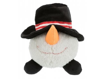 Vánoční plyšový míček Santa Claus/Sob/Sněhulák 18–29 cm