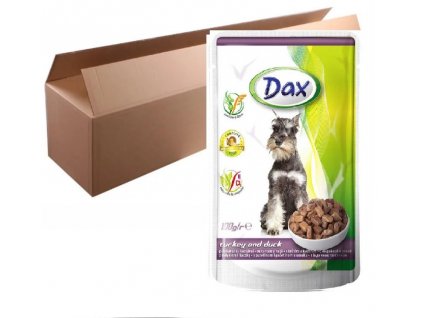 Dax kapsa DOG Krůta+kachna 100g bal. 23+1