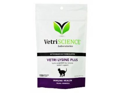 VetriScience Lysine Plus podpora imunity kočka 120g