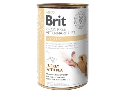 Brit VD Dog GF konzerva Hepatic 400g