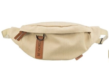 BE NORDIC multifunkční ledvinka, 24 x 11 x 8 cm, pásek: 50-165 cm, písková