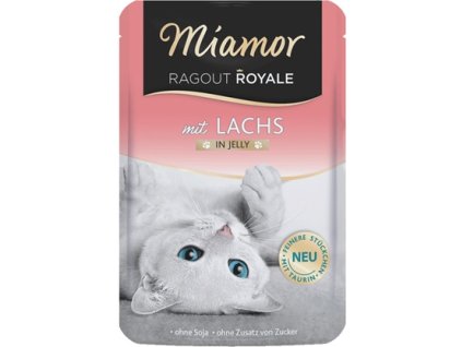 Miamor Cat Ragout kapsa losos v želé 100g