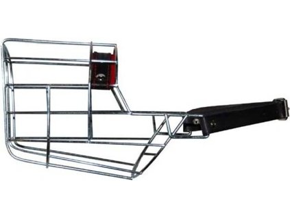 Náhubek zinek/kůže kolie, belgický ovčák, baset - pes