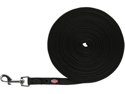 Stopovací vodítko pogumované - černé S-M: 5 m/15 mm