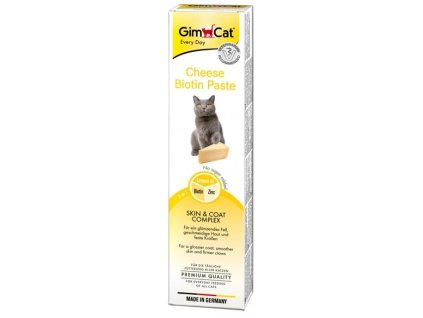 GimCat pasta kočka - sýrová s Biotinem 200g