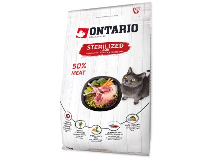 ONTARIO Cat Sterilised Salmon 2kg