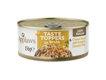 Konzerva Applaws Dog kuře a zelenina s rýží 156g