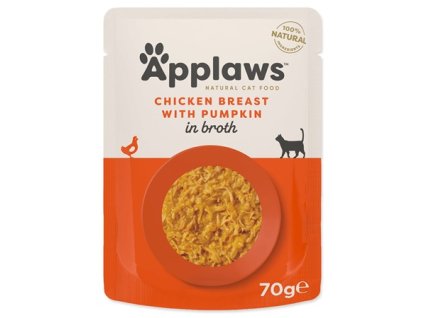 Kapsička Applaws Cat kuře s dýní 70g