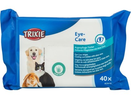 Eye Care, ubrousky na oční okolí s Aloe Vera , 40 ks