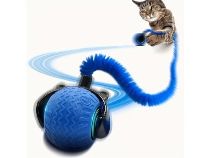 Interaktivní hračka pro kočky a psy do interiéru 5 x 6 cm Modrá