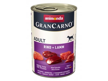 GRANCARNO Adult - hovězí, jehněčí 400g