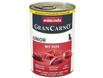 GRANCARNO JUNIOR - HOVĚZÍ, KRŮTÍ SRDCE 400G