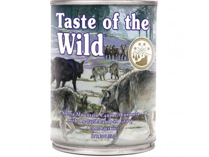 TASTE OF THE WILD SIERRA MNT. KONZERVA 375G