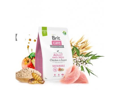 Brit Care Dog Sustainable Adult Small Breed věrnostní sleva při registraci