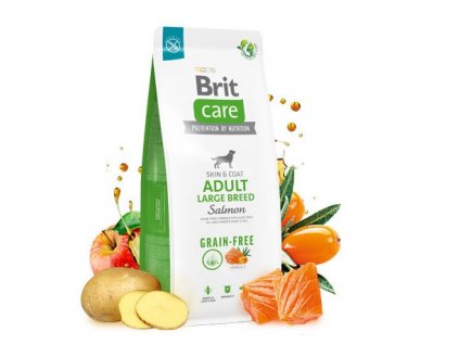 Brit Care Dog Grain-free Adult Large Breed Salmon  věrnostní sleva při registraci