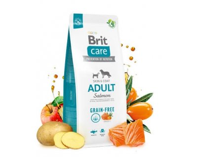 Brit Care Dog Grain-free Adult Salmon  věrnostní sleva při registraci