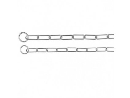 Stahovací obojek jednořadý velká oka XL 66cm/4mm