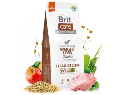 Brit Care Dog Hypoallergenic Weight Loss Rabbit  při registrací sleva pro zákazníky