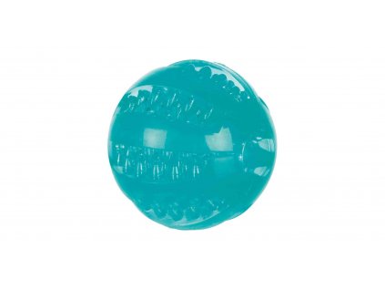 TPR termoplastový míč transparent, fosforeskující 7 cm