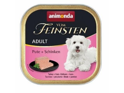 ANIMONDA PAŠTIKA LIGHT LUNCH - KRŮTA+ŠUNKA PRO PSY 150G