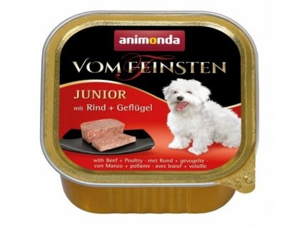 ANIMONDA PAŠTIKA JUNIOR - HOVĚZÍ, DRŮBEŽÍ 150G