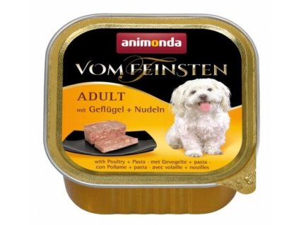 ANIMONDA paštika ADULT - drůbež, těstoviny pro psy 150g + výhodné balení