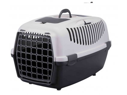 Transportní box CAPRI 3 S 40x38x61cm max.do 12kg světle šedá/tmavě šedá