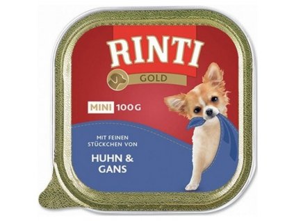 FINNERN RINTI GOLD MINI KUŘE & HUSA 100 G