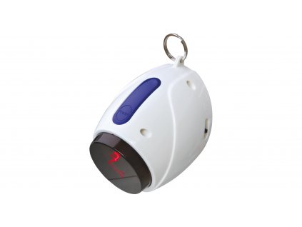 Laserová hračka pro kočky 11 cm, bílo/modrá