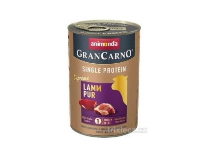 Animonda Gran Carno Adult Single Protein čisté jehněčí 400g