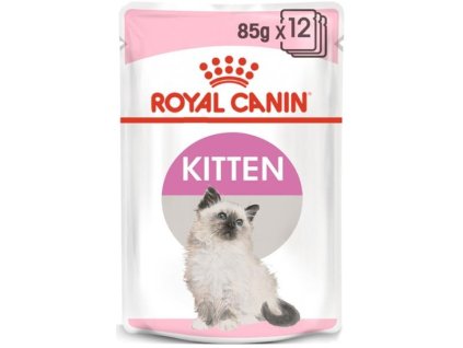 ROYAL CANIN Feline Kitten Instinctive Gravy 12x85g  Kitten Instinctive Gravy kapsička pro koťata ve šťávě
