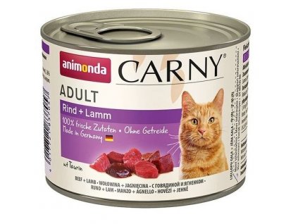 ANIMONDA CARNY ADULT - HOVĚZÍ, SRDCE 200G