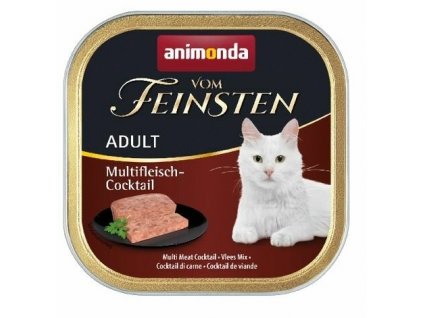 ANIMONDA paštika ADULT - multimasový koktejl pro kočky 100g + výhodné balení