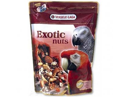 VERSELE-LAGA EXOTIC NUTS SMĚS OŘECHŮ PRO VELKÉ PAPOUŠKY 750G