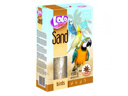 LOLOpets anýzový písek pro ptáky 1500 g