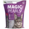 Kočkolit MAGIC PEARLS Lavender 16l  Spolehlivý, vysoce absobční silika kočkolit s vůní levandule