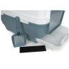 WC uzavřené Cathy Clever Smart, modrá d 58x v 45x š 48cm
