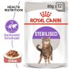 ROYAL CANIN Sterilised Gravy 12x85g  Sterilised Gravy kapsička pro kastrované kočky ve šťávě