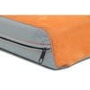 Matrace Aminela - 120x80x10cm Half and Half šedá/oranžová