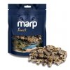 Marp Snack - pamlsky s hovězím masem 150g  100% kvalitní český sušený pamlsek, který zachovává v sobě vitamíny a vše potřebné. Zároveň přispívá ke zdravějšímu chrupu