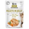 Brit Care Cat Fillets in Jelly with Trout&Cod 85g