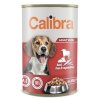 Calibra Dog konzerva Beef,liver&vegetable in jelly 1240g